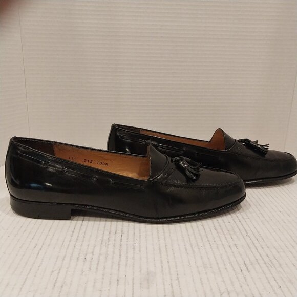 SALVATORE FERRAGAMO men's size 10.5 B black loafer. - Picture 5 of 8